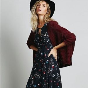Free People Oversized Breeze Cardigan